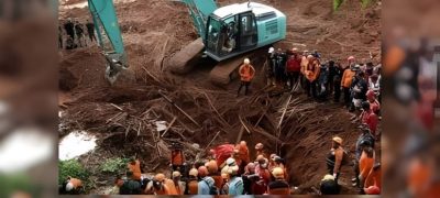 Indonesian landslide leaves seven dead and dozens missing in West Java