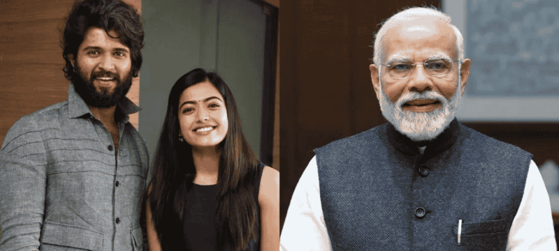 Narendra Modi Blesses Vijay Deverakonda And Rashmika Mandanna Ahead of Their Wedding