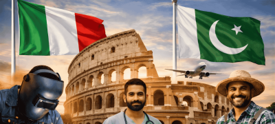Italy To Issue 10,500 Work Visas For Skilled Pakistani Workers