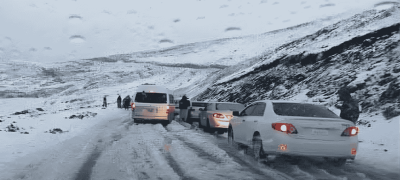 Murree And Surrounding Areas Continue To Receive Rain, Snowfall