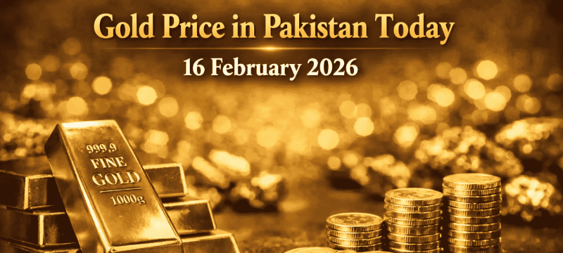 Gold Price Update: Per Tola Rate in Pakistan – Feb 16, 2026