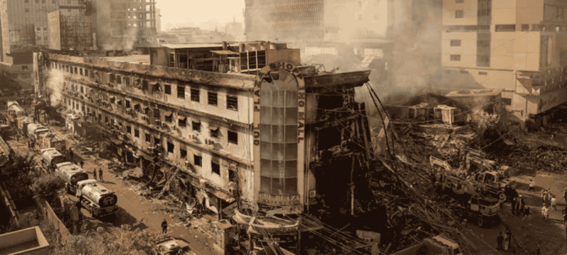 Two Survivors of Gul Plaza Blaze Testify in Front of Judicial Panel