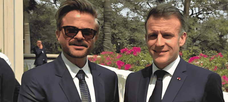 French President Emmanuel Macron Calls Anil Kapoor His Favorite Bollywood Actor