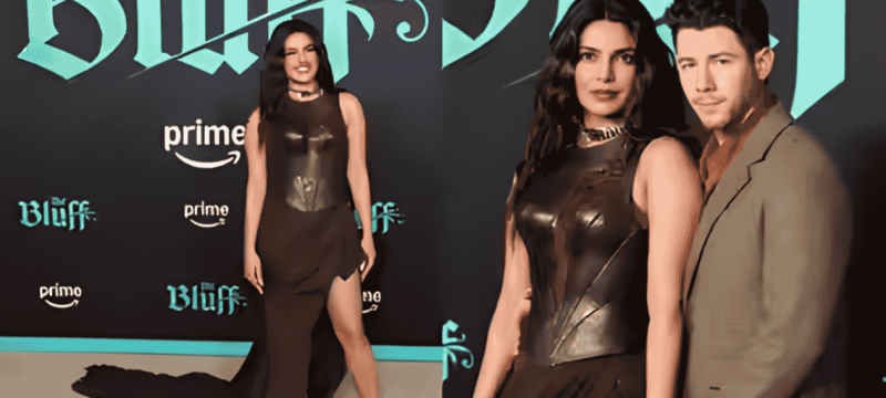 Priyanka Chopra Stuns On The Red Carpet With Nick Jonas At ‘The Bluff’ Premiere