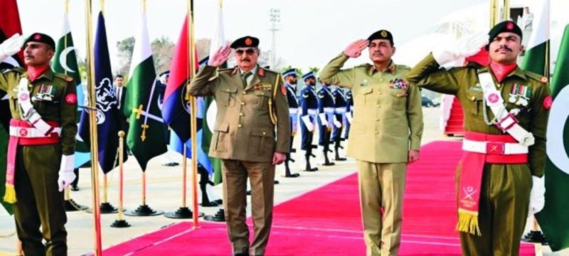 Field Marshal Asim Munir Holds High-Level Talks With Libyan Army Chief at GHQ