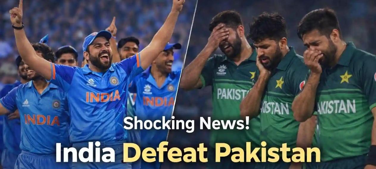 India Dominate Pakistan by 61 Runs in T20 World Cup Clash