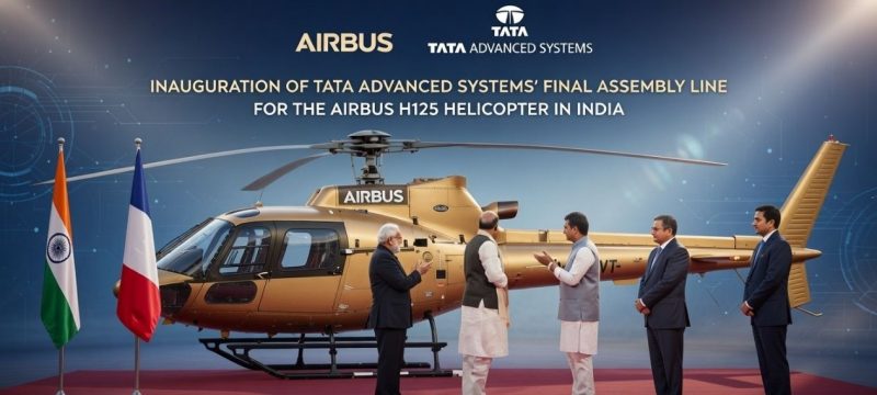 India Launches First Airbus Helicopter Assembly Line, Boosting Domestic Aviation Industry