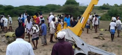 Indian Plane Crash in Karnataka Pilots Injured, Investigation Underway