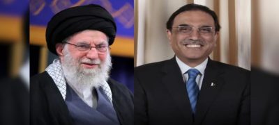President Zardari Congratulates Iran on 47th Islamic Revolution Anniversary