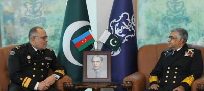 Pakistan and Azerbaijan Naval Chiefs Discuss Enhanced Defence Cooperation