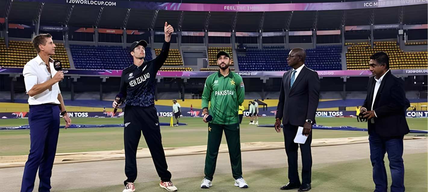 T20 World Cup Pakistan Opt to Bat First After Winning Toss Against New Zealand!