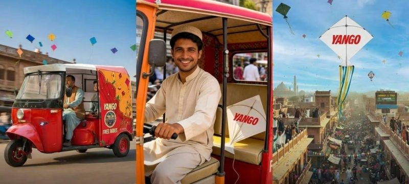 This Basant, Yango Pakistan Brings Colour to Lahore with Free Rickshaw Rides and Deliveries
