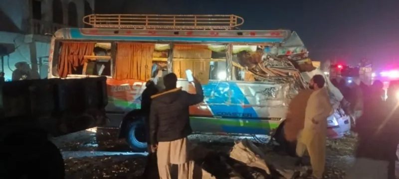 Tragic Collision in Lodhran Road Accident Kills Four Wedding Guests, 28 Injured