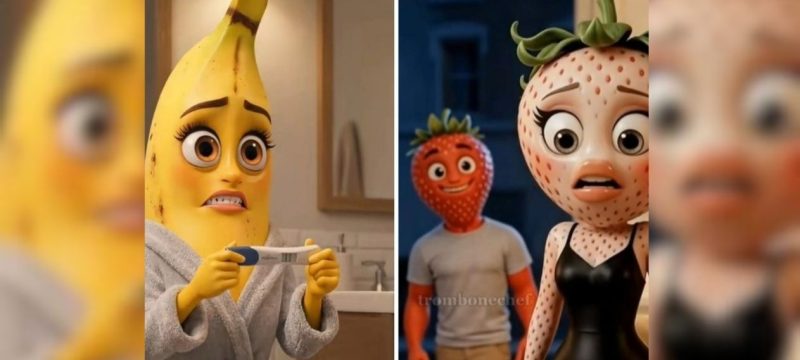 AI Trend of Cheating Fruit Videos Takes Over Social Media Platforms