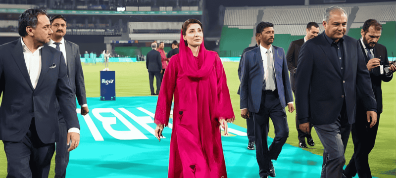 Maryam Nawaz Inaugurates PSL 11 Opening at Gaddafi Stadium