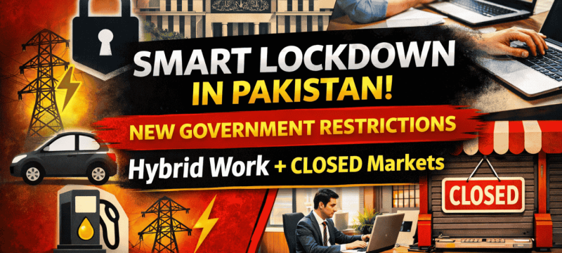 Pakistan Government Imposes Countrywide Smart Lockdown