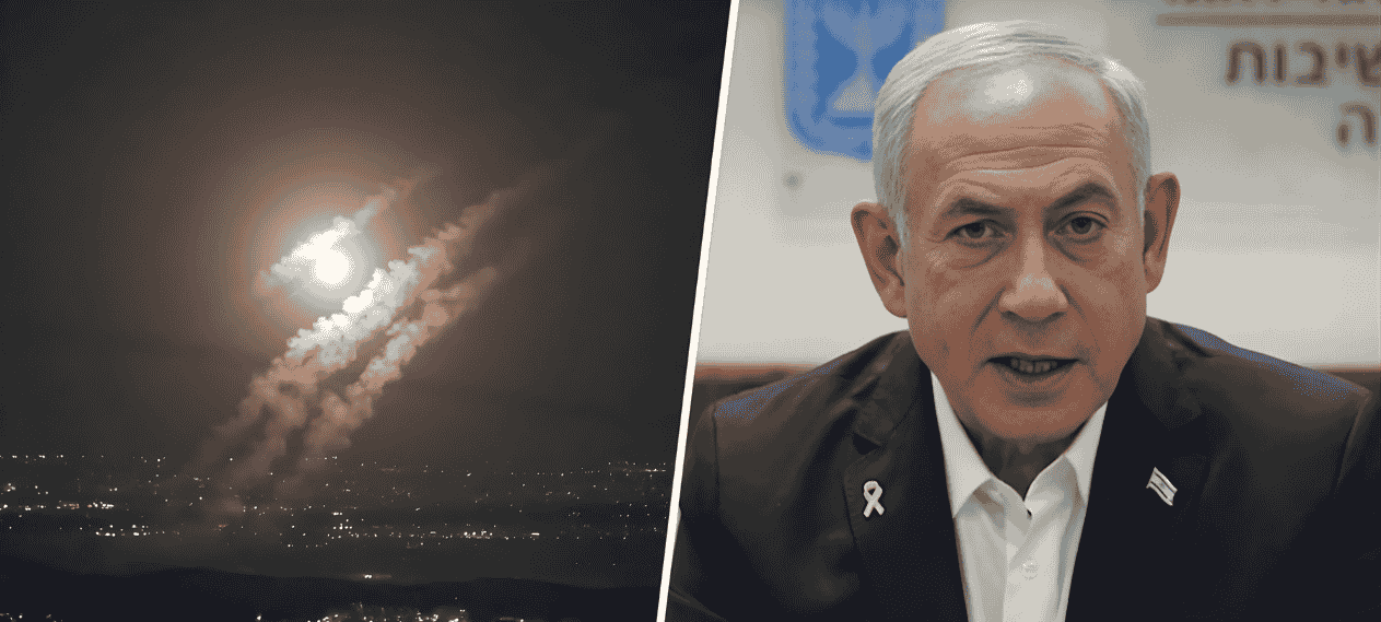 Israeli PM Netanyahu Allegedly Hit in Hypersonic Missile Attack By Iran