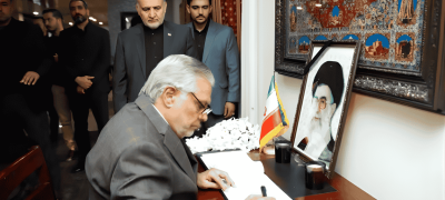Ishaq Dar Visits Iranian Mission in Islamabad To Offer Condolences