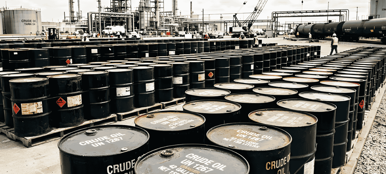 Oil Drops As Hopes Grow For Middle East Peace Plan