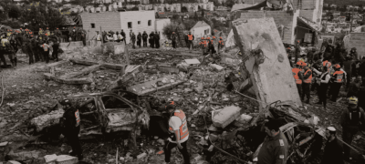 Missile Attacks From Iran Leave 2 Wounded in Central Israel