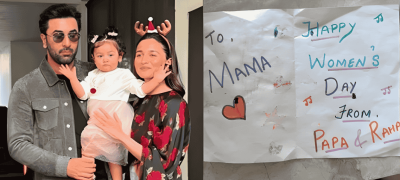Alia Bhatt Surprised With Heartwarming Womenโs Day Card from Family