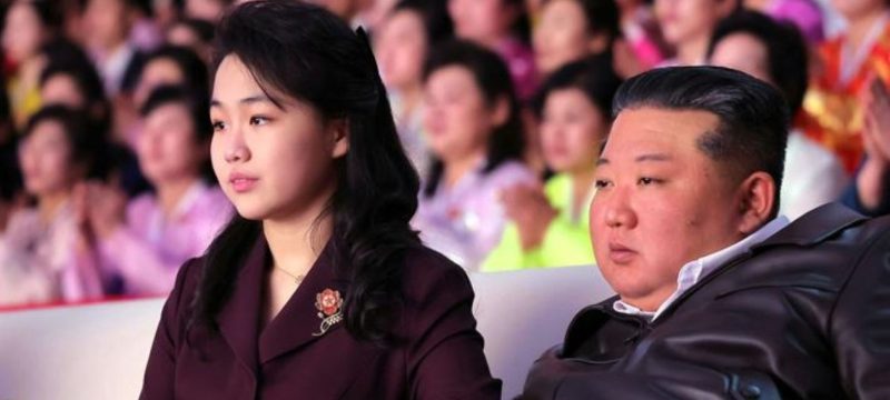 Kim Jong Un Rides Tank with Daughter During North Korea Drills