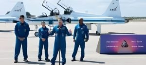 NASA’s Artemis II Crew Arrives in Florida for Historic Moon Mission