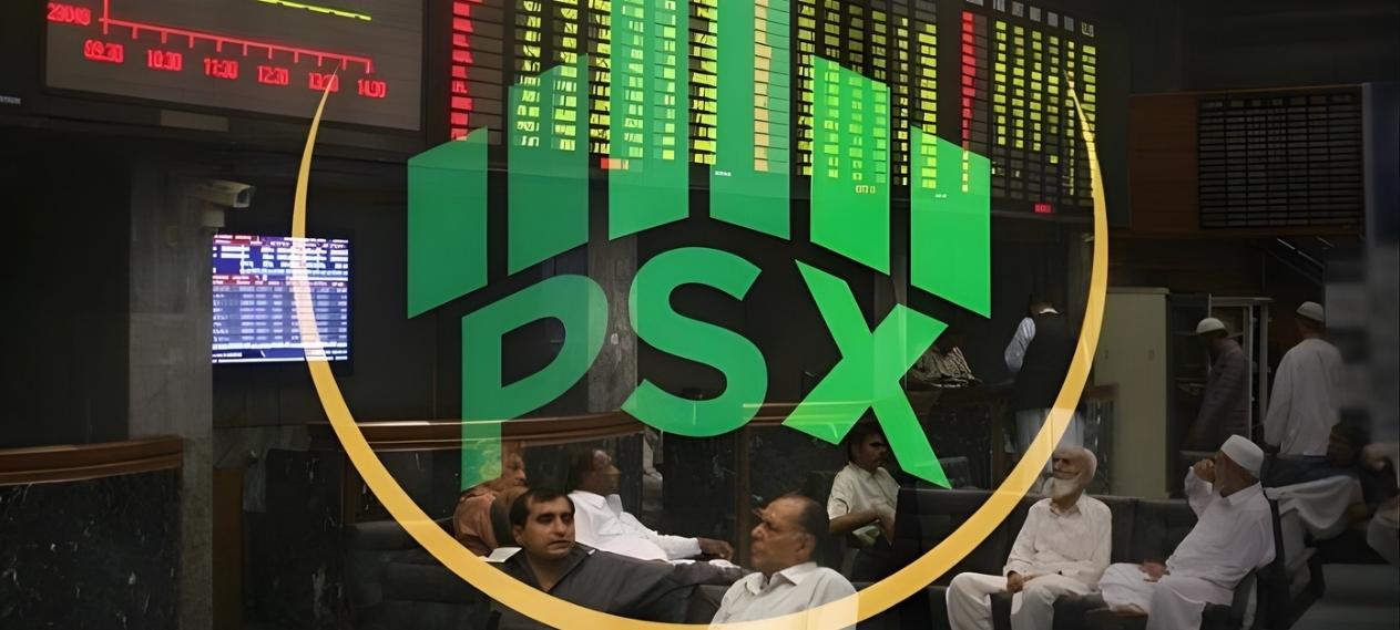 PSX Sees Sharp Decline as KSE-100 Index Drops in Intraday Trading