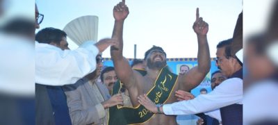 Pakistan Army’s Gulzar Butt Wins Rustam-e-Pakistan Wrestling Title