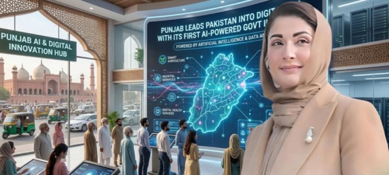 Pakistan’s First AI-Powered Government System Set to Launch in Punjab