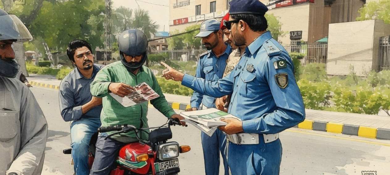 Relief for Bikers No Traffic Challans for Bikes and Rickshaws Until Eidul Fitr Amid Petrol Crisis