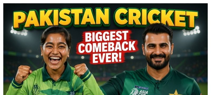 Sahibzada Farhan and Fatima Sana Nominated for ICC Player of the Month