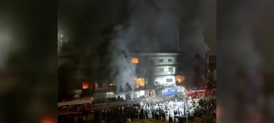 ATM Short Circuit Sparks Fire at DHA Phase 5 Superstore in Karachi