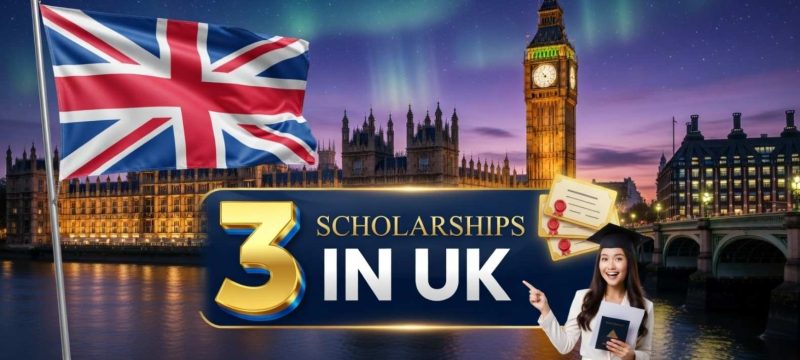 Study in the UK for Free New £40,000 Scholarships Now Available