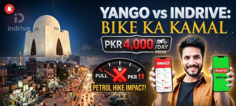 Yango and InDrive Fares Jump 100% as Petrol Prices Rise by Rs 55