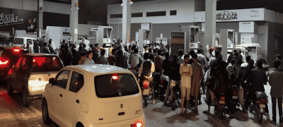 Petrol Pump in Karachi Damaged As Fuel Cut Sparks Public Outrage