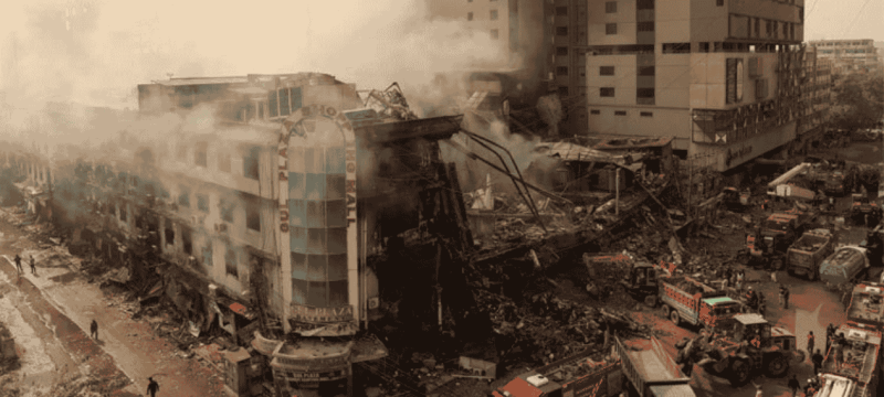 Judicial Probe Reviews Gul Plaza Fire, Building Records