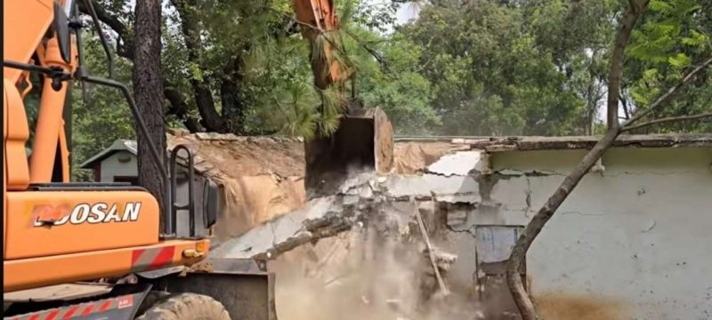 CDA Removes Illegal FC Camp in Anti-Encroachment Drive