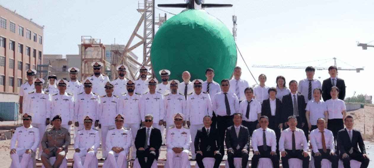 Pakistan Navy Celebrates Arrival of First China-Designed HANGOR-Class Submarine
