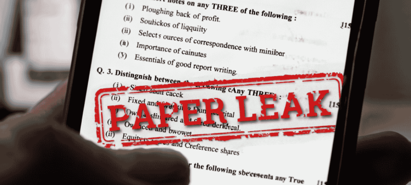 Class 10 Biology Paper Leaks Just 30 Minutes Before BSEK Exam