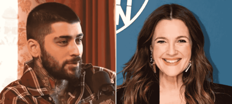 Zayn Malik And Drew Barrymore Exchange Tattoos in Unexpected Mutual Gesture
