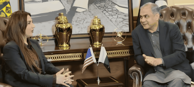 US Chargรฉ dโAffaires Meets Mohsin Naqvi Ahead of HighโStakes USโIran Talks in Islamabad