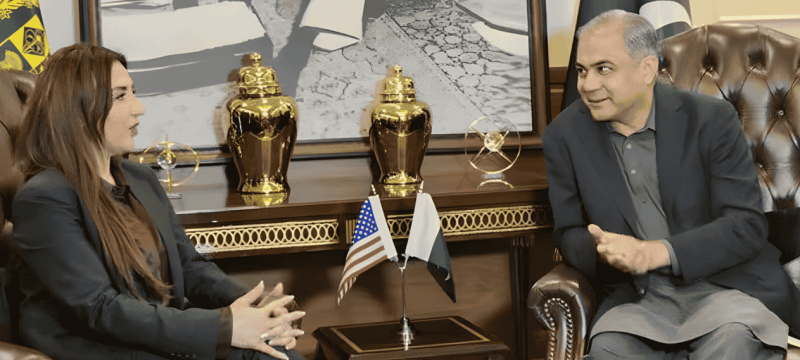 US Chargé d’Affaires Meets Mohsin Naqvi Ahead of High‑Stakes US‑Iran Talks in Islamabad