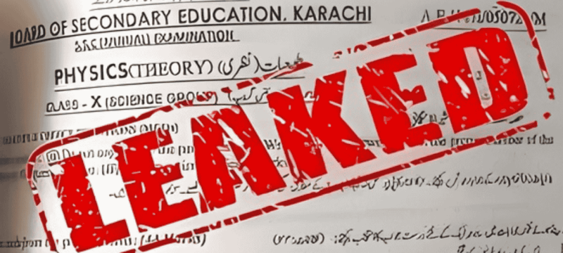 Leak Scandal: Class 9 Physics Paper Spreads Online in Karachi