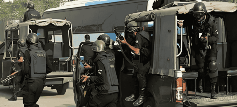 Karachi Police Crack Down On Turtle Beach Gambling Operation