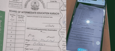 BIEK Foils Paper Leak Attempt During Intermediate Exams in Karachi