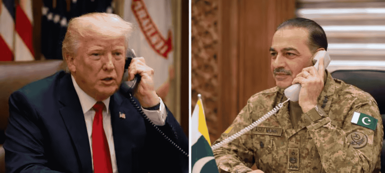 Trump Discusses Iran Situation With Pakistan Army Chief During Urgent Washington Talks