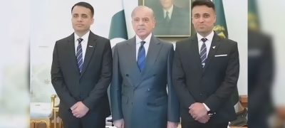 Pakistani astronauts meet PM Shehbaz Sharif ahead of historic space mission