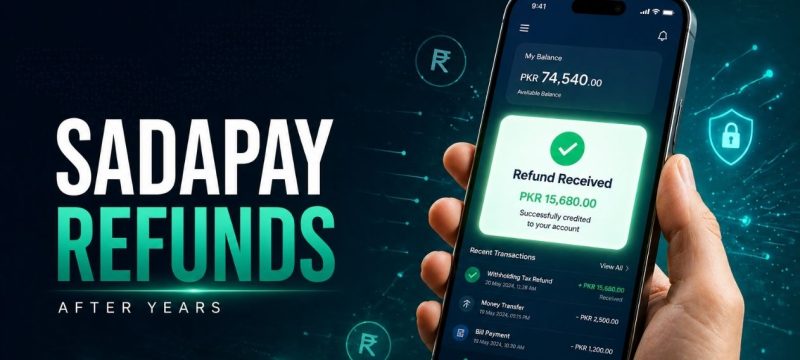 Sadapay Users Start Receiving Withholding Tax Refunds After Years