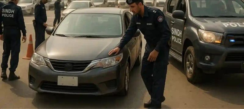 Sindh Orders FIRs for Vehicles Without Number Plates